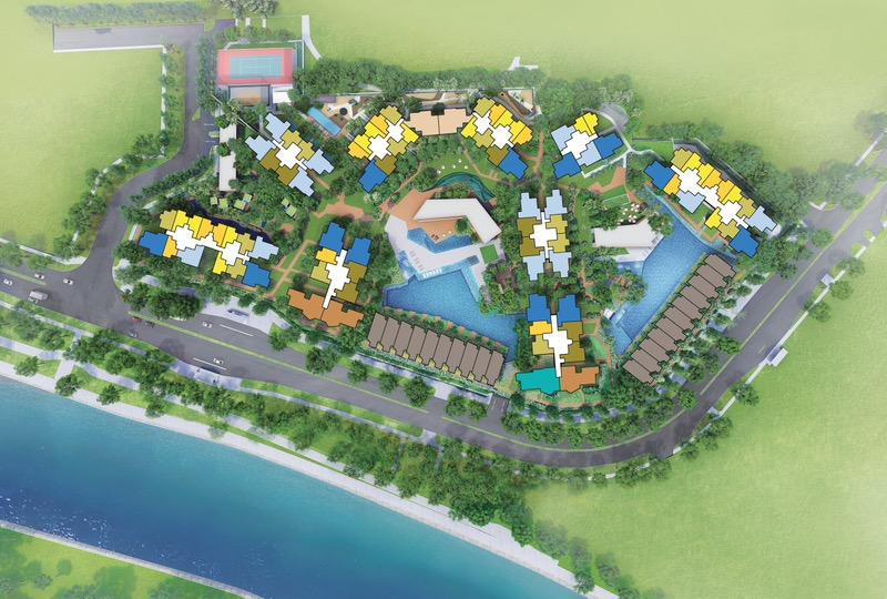 Riverfront Residences Condominium For Rent, $2,900, 1 Bed 1 Bath 463 sqft $6.26 psf