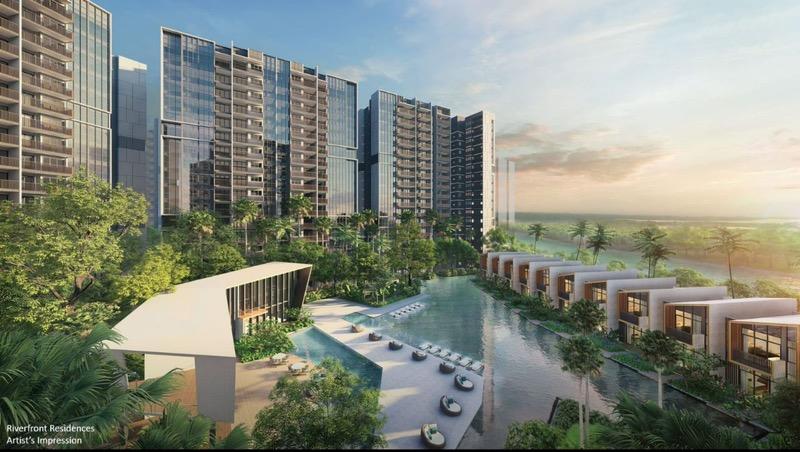 Riverfront Residences Condominium For Rent, $2,900, 1 Bed 1 Bath 463 sqft $6.26 psf
