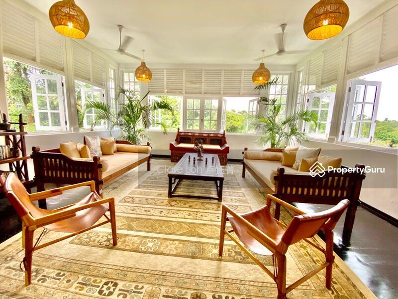 Bungalow - Good Class for Rent, Double storey house with lush greenery on large piece of land, SGD 50,000