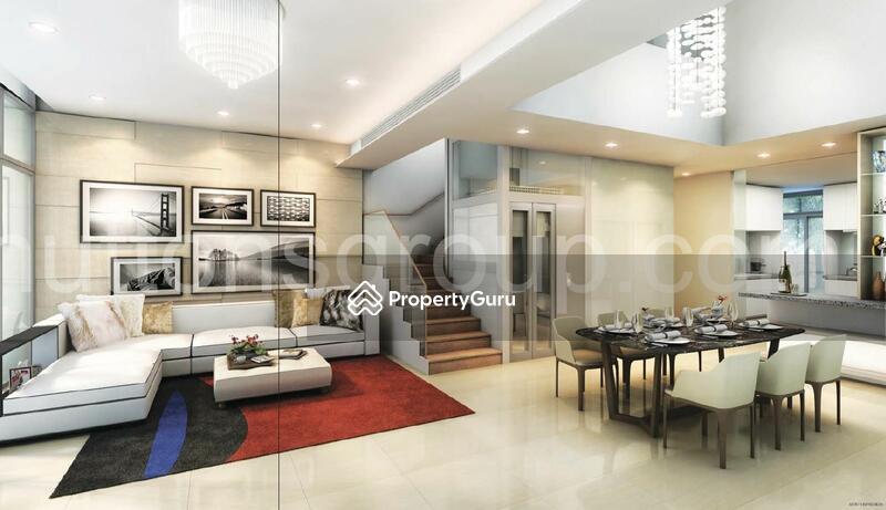 Condominium - Cluster House for Rent, Belgravia Villas, SGD 12,000 | Freehold