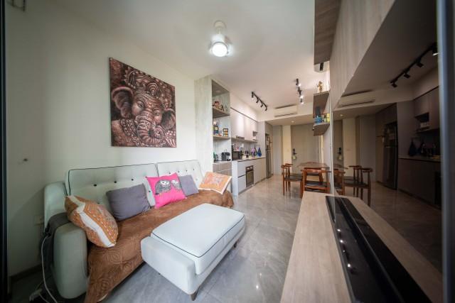 The Garden Residences Condominium For Rent, $3,200, 1 Bed 1 Bath 516 sqft $6.20 psf