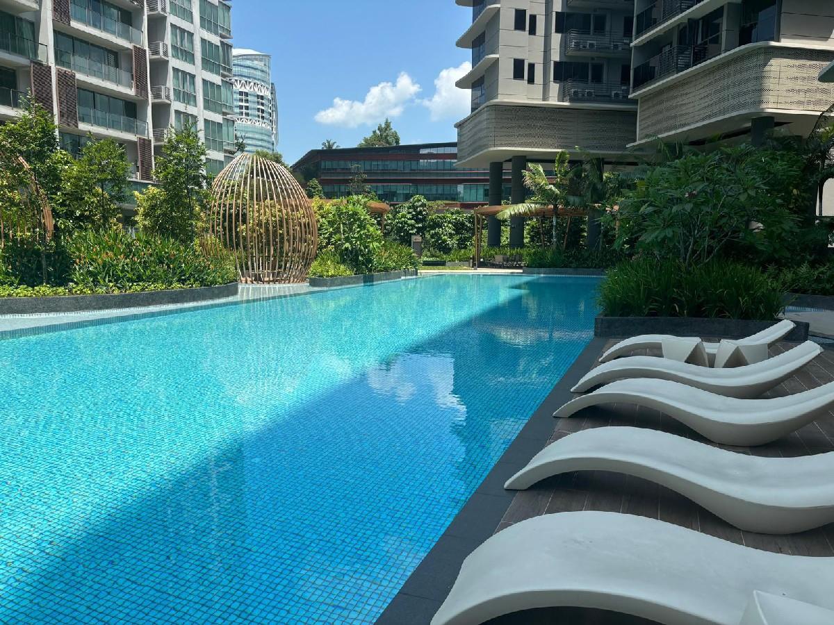 ONE-NORTH EDEN Condominium For Rent, $5,200, 2 Bed 2 Bath 764 sqft $6.81 psf