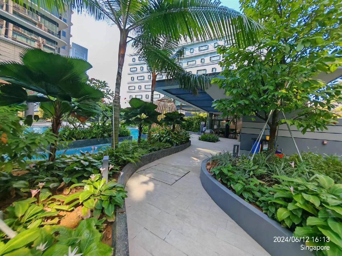 ONE-NORTH EDEN Condominium For Rent, $5,200, 2 Bed 2 Bath 764 sqft $6.81 psf