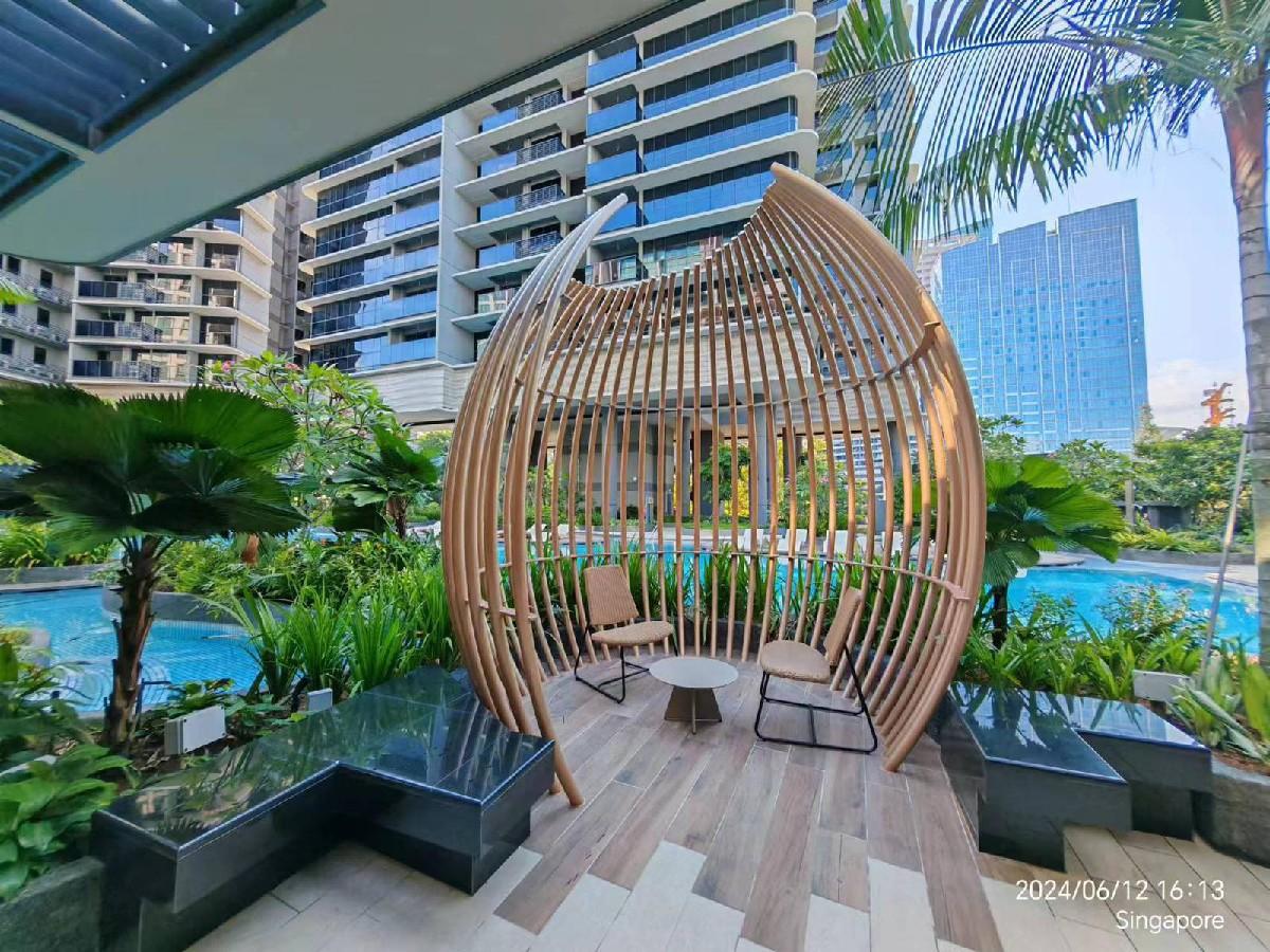 ONE-NORTH EDEN Condominium For Rent, $5,200, 2 Bed 2 Bath 764 sqft $6.81 psf