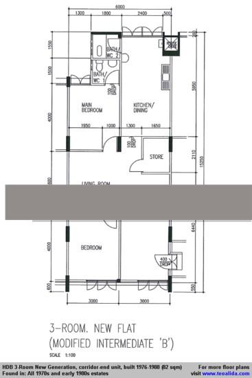 534 Ang Mo Kio Avenue 10 HDB Apartment For Rent, $3,000, 2 Bed 2 Bath 731 sqft $4.10 psf