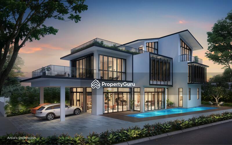 Semi-Detached for Rent, Luxus Hills, SGD 12,000 | 999-year lease
