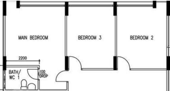 HDB Apartment for Rent, 795 Yishun Ring Road HDB Apartment Room Rental, $500, 1 Bed 1 Bath 1,109 sqft $0.45 psf, SGD 500 | 99-year Leasehold