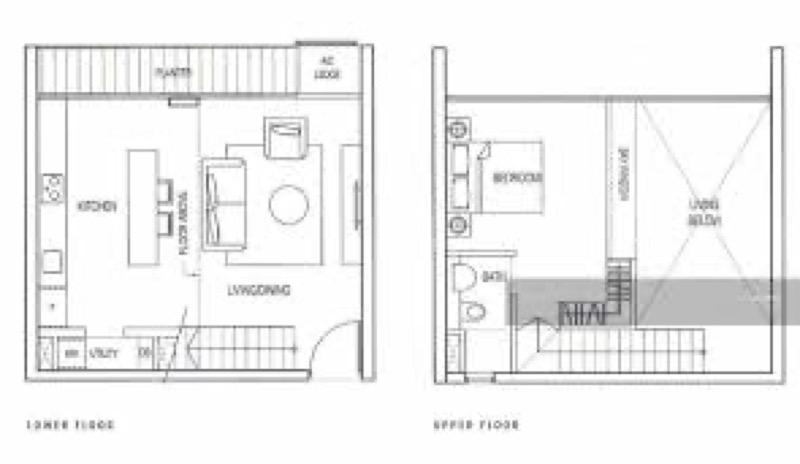 One-north Residences Condominium For Rent, $4,200, 1 Bed 1 Bath 958 sqft $4.38 psf