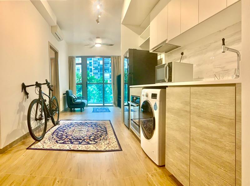 The Alps Residences Condominium For Rent, $3,500, 1 Bed 1 Bath 506 sqft $6.92 psf