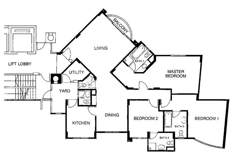 Elias Green Condominium For Rent, $4,800, 3 Bed 4 Bath 1,667 sqft $2.88 psf