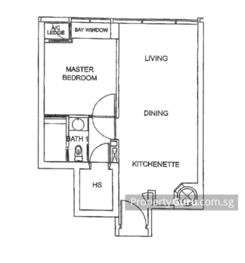Apartment for Rent: Cecil, D01, 069047