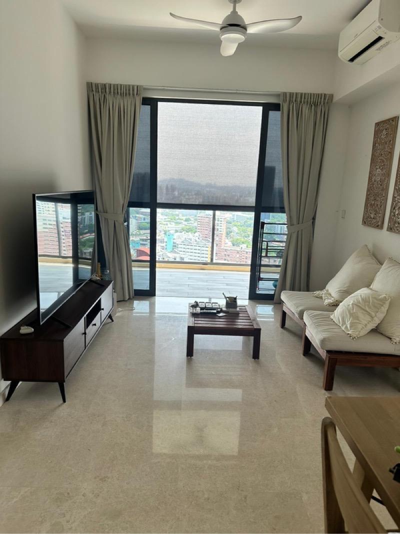 Stirling Residences Condominium For Rent, $6,500, 3 Bed 2 Bath 883 sqft $7.36 psf